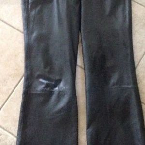 Wilson Leather black pants size 12